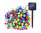 Multi colour Solar Fairy String Lights 500 LED