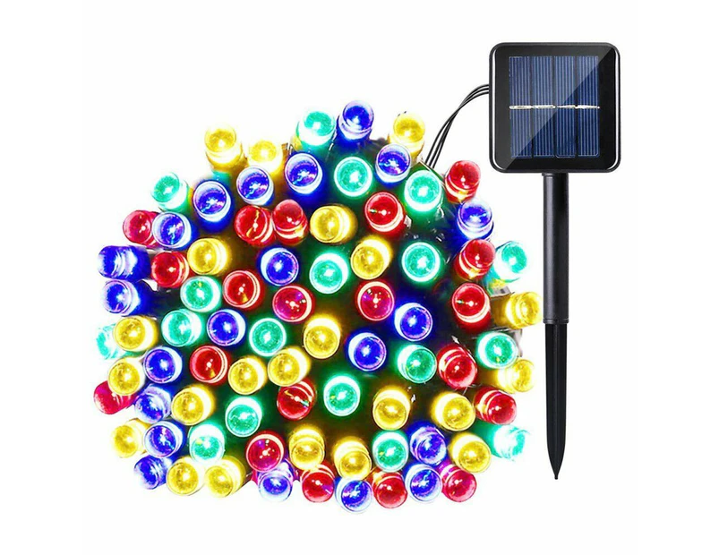 Multi colour Solar Fairy String Lights 500 LED