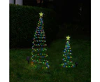 Solar Powered LED Christmas Tree Stake Light - 1pcs