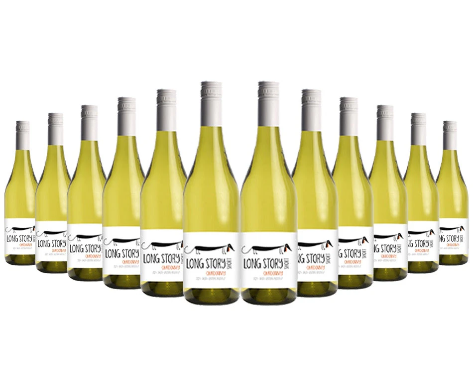 Long Story Short Chardonnay 2024 White Wine - 12 Bottles