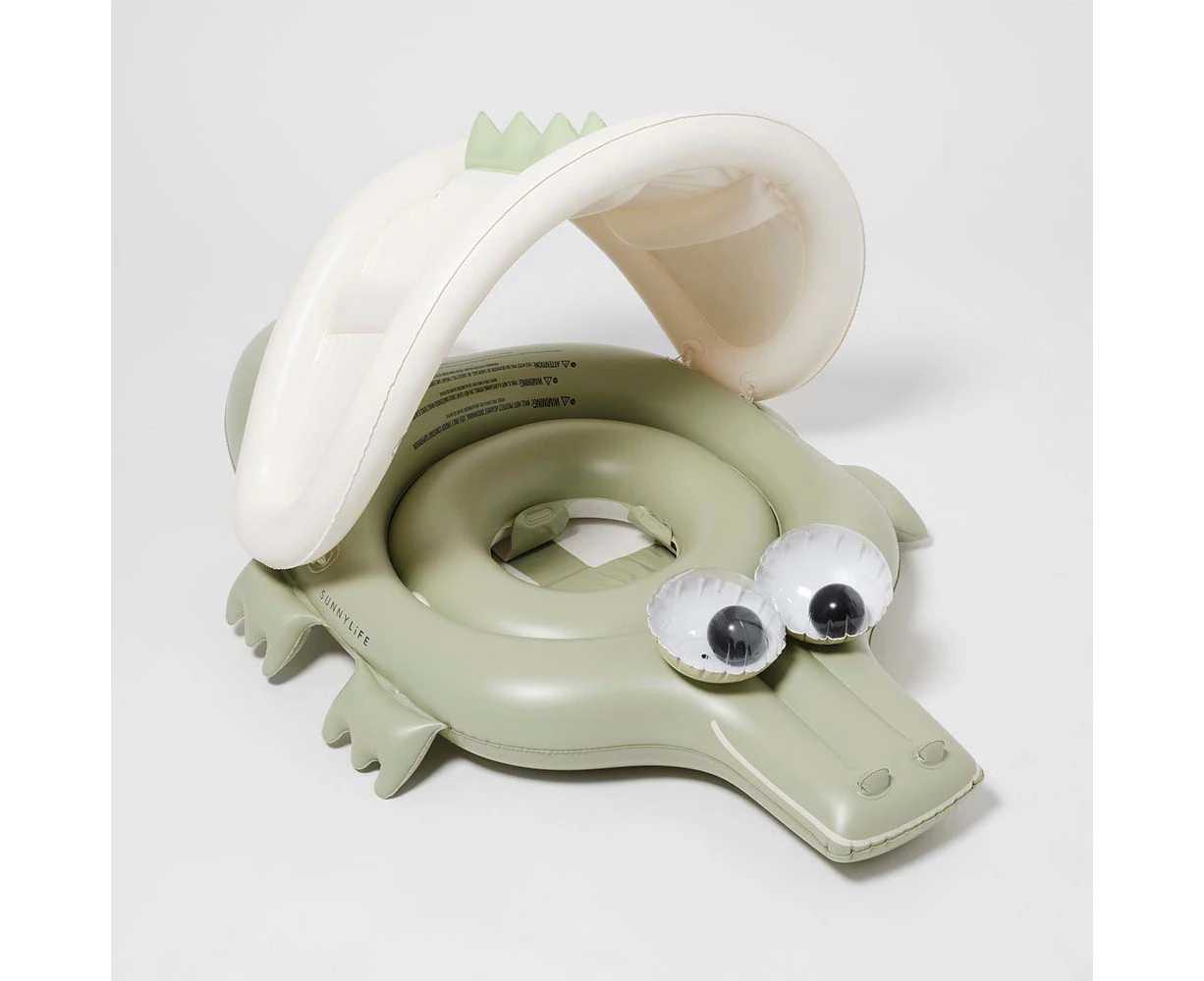 Sunnylife Baby Float Cookie the Croc - Khaki