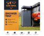 San Hima Shower Tent Awning Fold-Out Instant Ensuite Built-in LED Camping Change