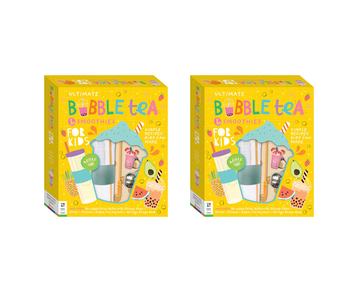 2x WonderFull Ultimate Bubble Tea & Smoothies Kids DIY Drink Making Kit 6y+