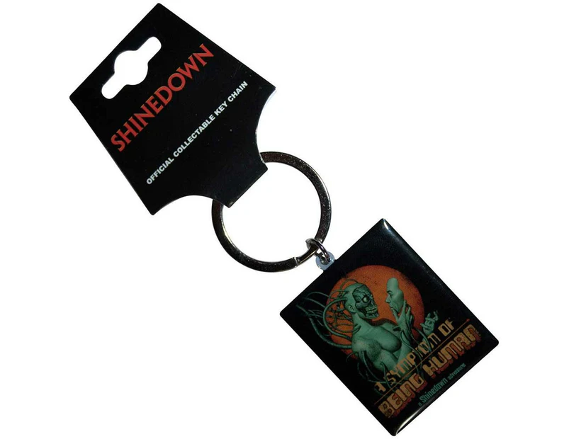 Shinedown A Symptom Of Being Human Keyring (Black) - RO11724