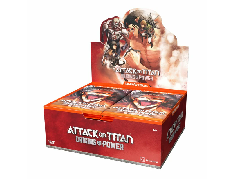 Universus Attack On Titan: Origins Of Power Booster Box