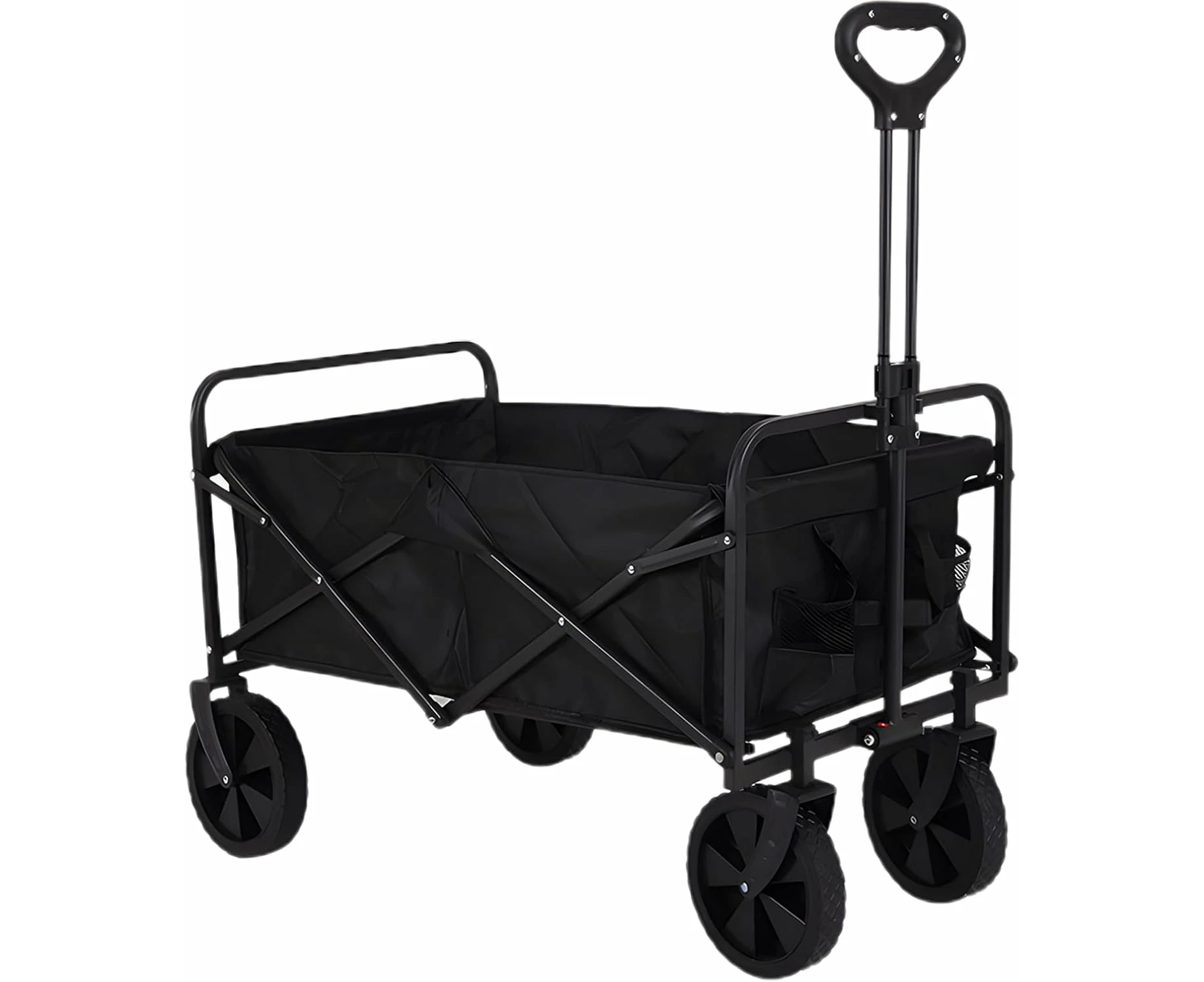 Festival Trolley on Wheels, Camping Folding Wagon, Portable Camping Cart Collapsible Foldable Trolly for Beach Outdoor Garden Picnic Shopping Fishin