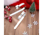 6 Pieces Christmas Stocking Holder Hooks Metal Hooks Christmas Stocking Clips Stocking Hanger Hooks