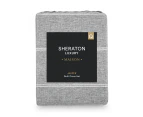 Sheraton Luxury Maison Jasper Quilt Cover Set - Charcoal