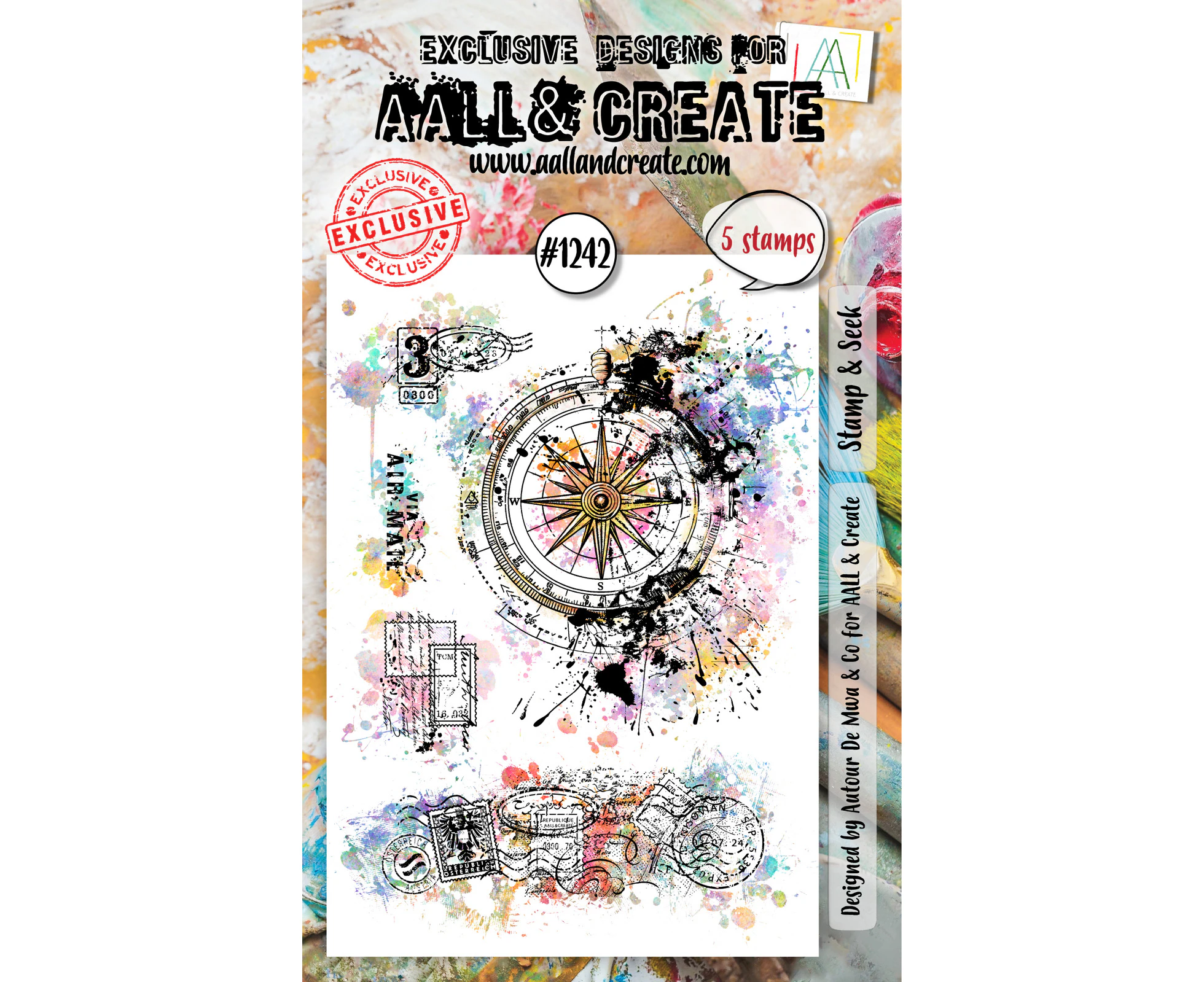 AALL & Create Stamp Set - Stamp & Seek