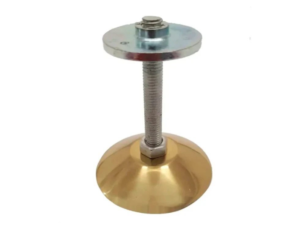 Pool Snooker Billiard Table Parts Brass Adjustable Foot Complete (Foot, Bolt, Flange)