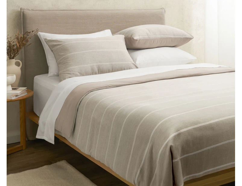 Sheraton Luxury Maison Jasper Quilt Cover Set - Putty