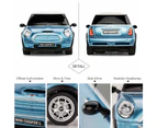 Mini Cooper S Blue 1:24 RC Toy Car, Remote Control Car, Kids gift -Realistic Vehicle toy with fine details - Toy for Kids - Perfect Gift for children