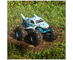 Monster Jam Megalodon STORM All-Terrain Remote Control Monster Truck 1:15 Scale | Drives on Water & Land, Durable Off-Road RC Toy - Christmas Present