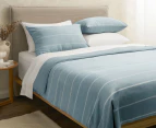 Sheraton Luxury Maison Jasper Quilt Cover Set - Chambray