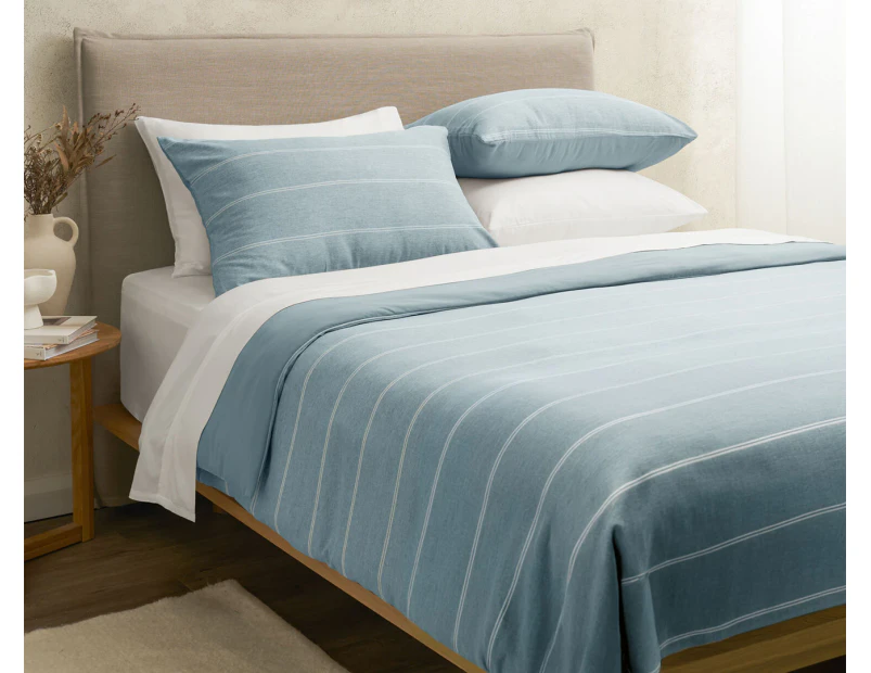 Sheraton Luxury Maison Jasper Quilt Cover Set - Chambray