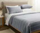 Sheraton Luxury Maison Jasper Quilt Cover Set - Navy