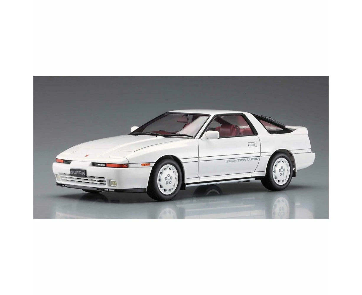 Hasegawa 1/24  TOYOTA SUPRA A70 GT TWIN TURBO 1989 WHITE PACKAGE