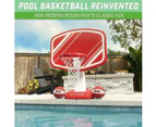 Splash Hoop PRO Poolside Basketball Game - Red