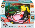 Carrera RC Mario Kart Pipe Kart Princess Peach - 1:18 Scale Remote Control Car, 9 km/h Speed, Ready to Run | Mario Kart Fans - Christmas Present