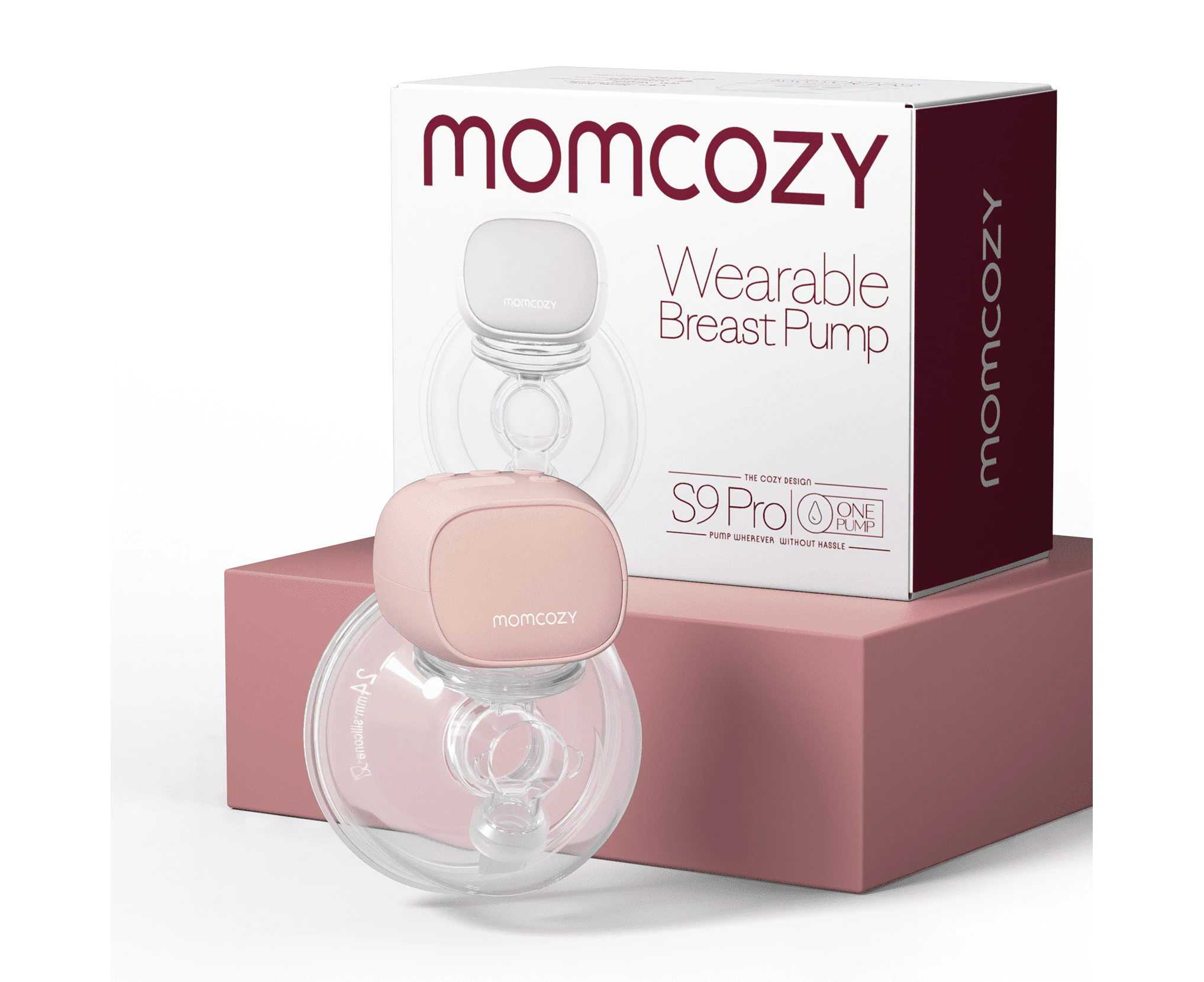 S9 Pro Breast Pump, Updated, Hands-Free, Wearable Breast Pump, LED Display, 2 Modes & 9 Levels, 28mm