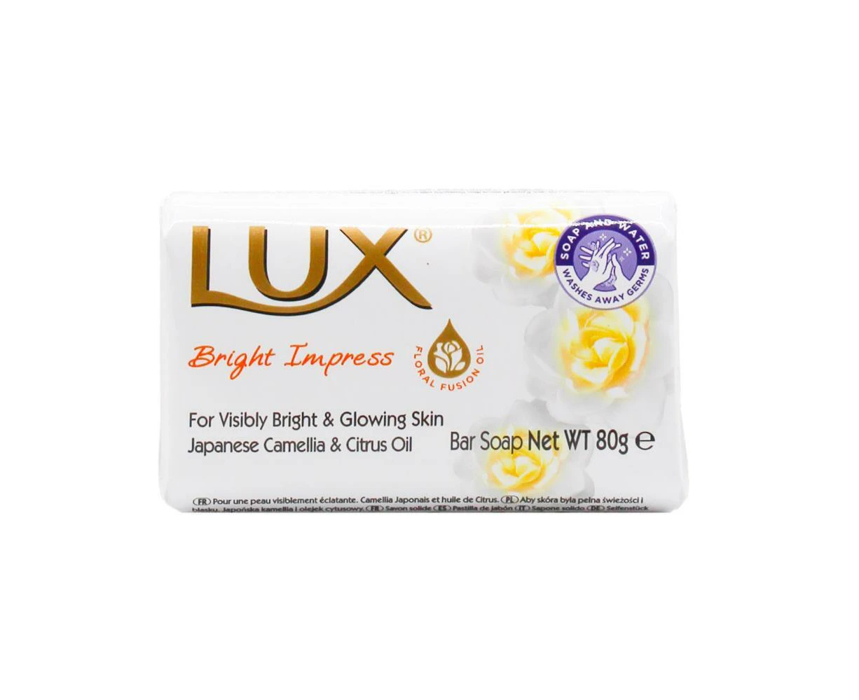 Lux Soap Bar Bright Impress 80g