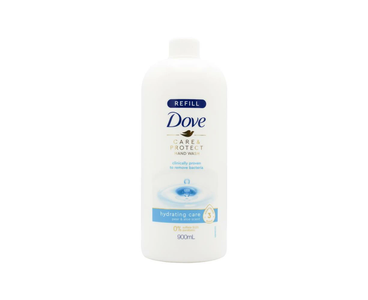 Dove Liquid Hand Wash Restoring Pear & Aloe Scent Refill 900mL