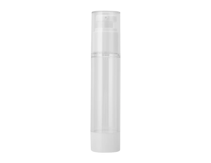 2024 Refillable Travel Pump Bottle Transparent Lotion Container Refillable Plastic Pump Bottle50ml