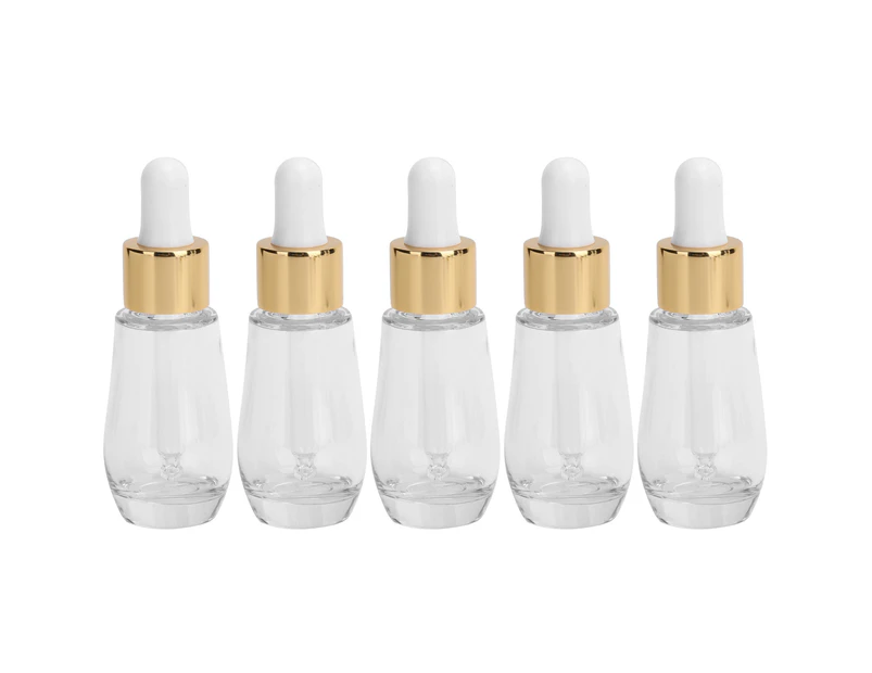 5pcs Empty Essential Oil Bottle Travel Portable Refillable PETG Container Makeup Tools