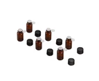 2024 100Pcs Essential Oil Bottles 3ml Mini Size Waterproof Durable Odorless Prevent Leakage Transparent 3ml Dropper Bottles