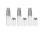 2024 3Pcs Refillable Perfume Atomizer Bottle Portable Mini Travel Size Spray Bottles Accessories 6ml