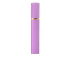 Refillable Perfume Atomizer Bottle Aluminum Portable Empty Perfume Spray Bottle 12MLPurple