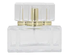 3pcs Glass Empty Perfume Bottle Makeup Refillable Perfume Spray Bottle DispenserGold