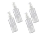 2024 100ml Travel Spray Bottles Fine Mist Refillable Portable Clear Empty Spray Bottles for Perfume Toner