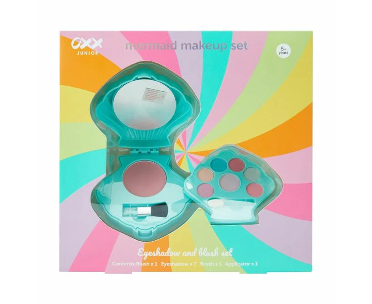 Eyeshadow and Blush Makeup Set, Mermaid - OXX Junior