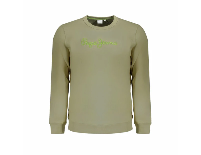 Pepe Jeans Green Cotton Sweater - XL