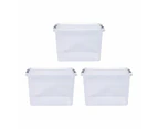 20L Tubs with Lids, 3 Pack - Anko