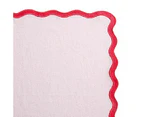 Pink and Red Wavy Table Runner - Anko