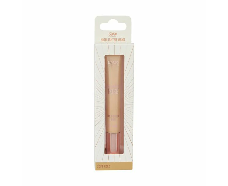 Sparkling Rose Highlighter Wand, Soft Gold - OXX Cosmetics