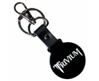 Trivium Mono Cirle Band Logo Keychain