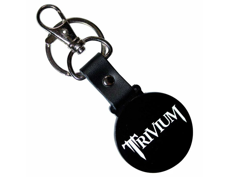 Trivium Mono Cirle Band Logo Keychain