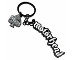 Motorhead Band Logo Ace Of Spades Charm Keychain