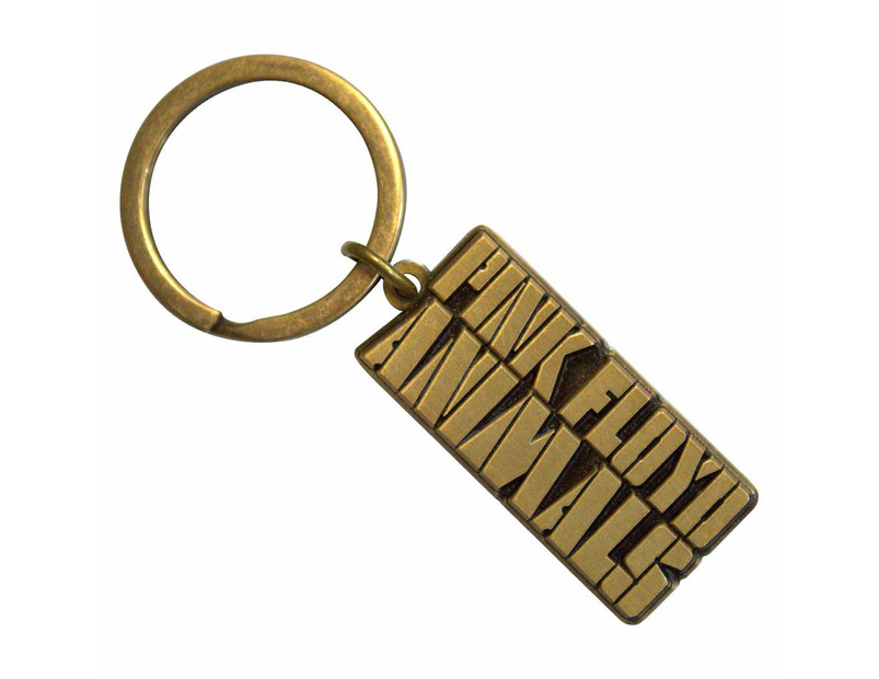 Floyd Animals Gold Text Logo Keychain Keychain