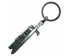 Trivium Silver Sword Keychain