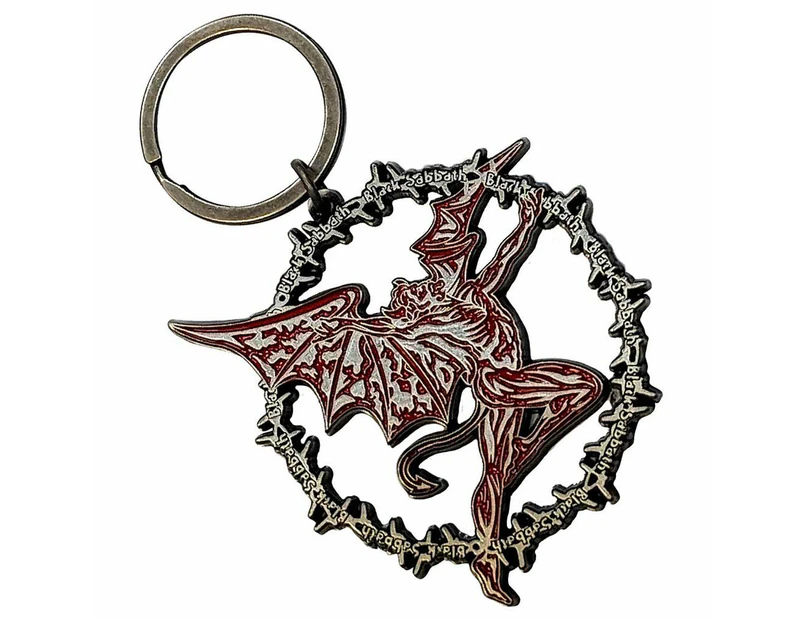 Sabbath Daemon Ring Keychain