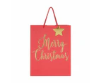 Merry Christmas Gift Bag, Large - Anko