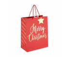 Merry Christmas Gift Bag, Large - Anko