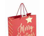 Merry Christmas Gift Bag, Large - Anko