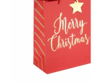 Merry Christmas Gift Bag, Large - Anko