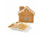 2 Pack Gingerbread House Serve Dish - Anko