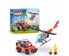 MAX Adventure Fire rescue playset (265 pieces)